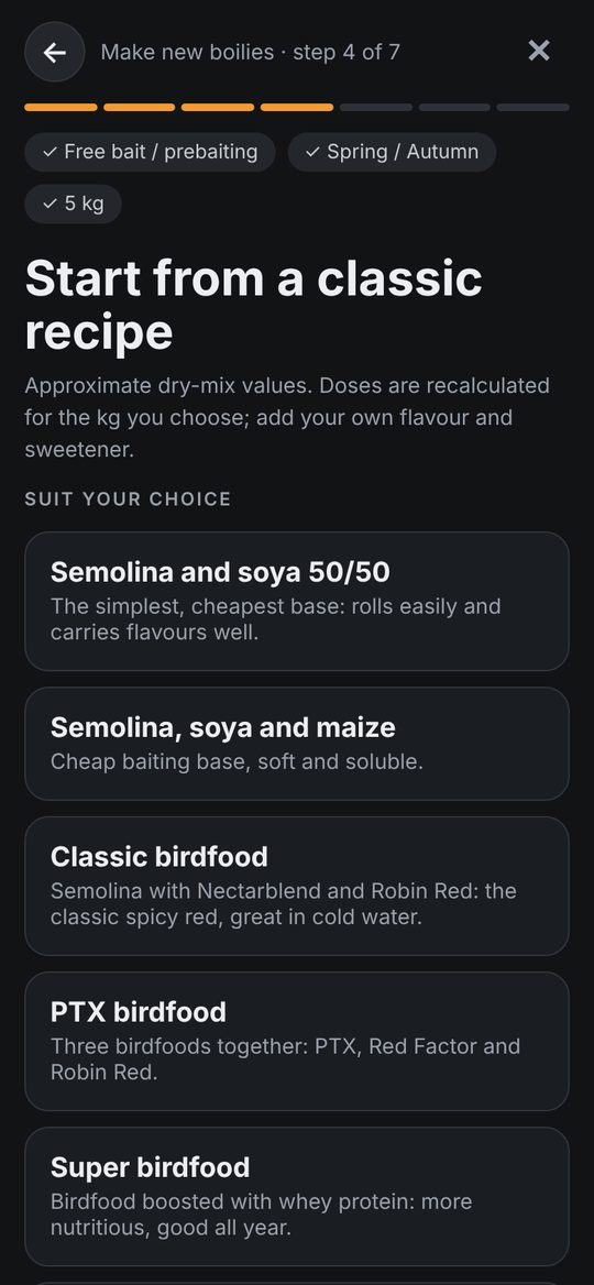 Classic recipes